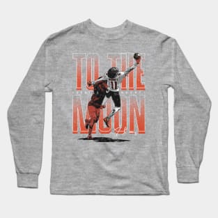 Darnell Mooney Chicago To The Moon Long Sleeve T-Shirt